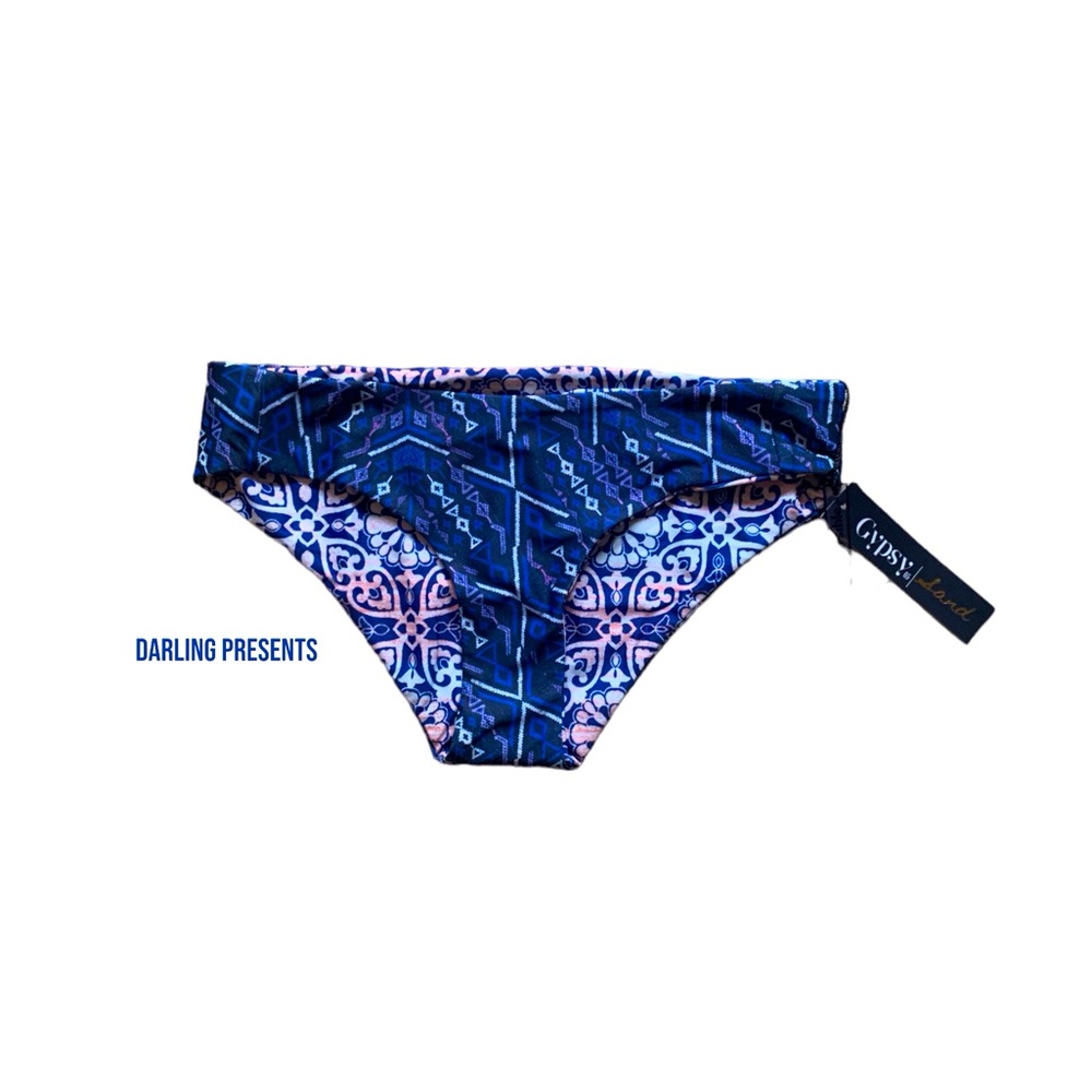 Gypsy 05 Sand Reversible Bikini Bottom Women Color Multi Size S